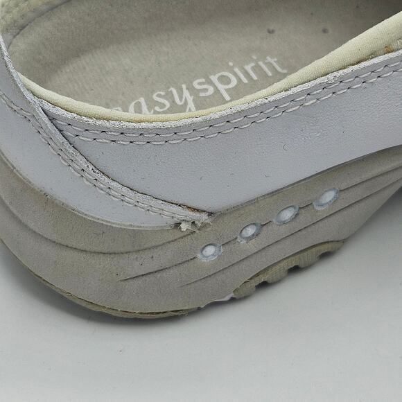 Easy Spirit Travel Time Classic Clog White Size 7.5W - Picture 7 of 8